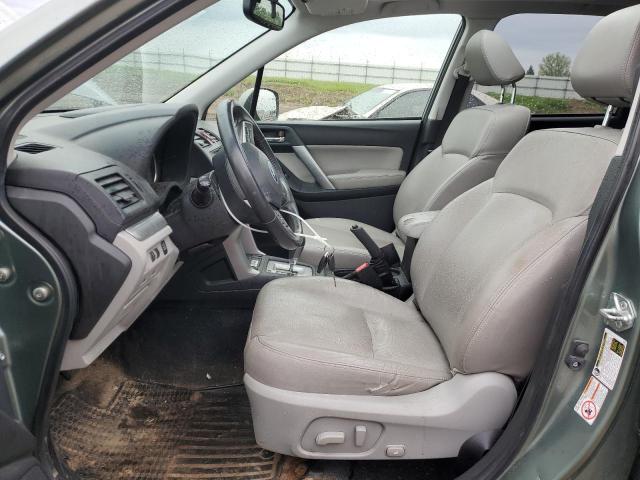  SUBARU FORESTER 2014 Зеленый