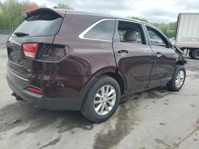  KIA SORENTO 2016 Bordowy
