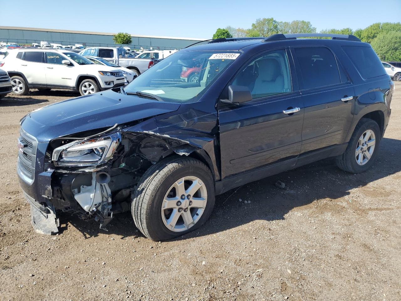 2015 Gmc Acadia Sle for Sale in Davison, MI - Front End