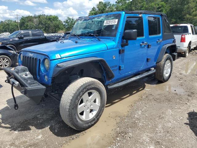 Паркетники JEEP WRANGLER 2016 Синий