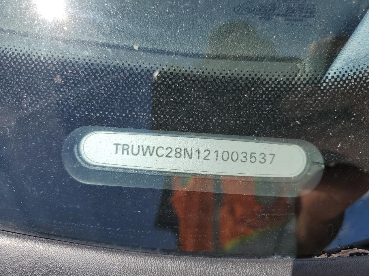 2002 Audi Tt Quattro VIN: TRUWC28N121003537 Lot: 56224125