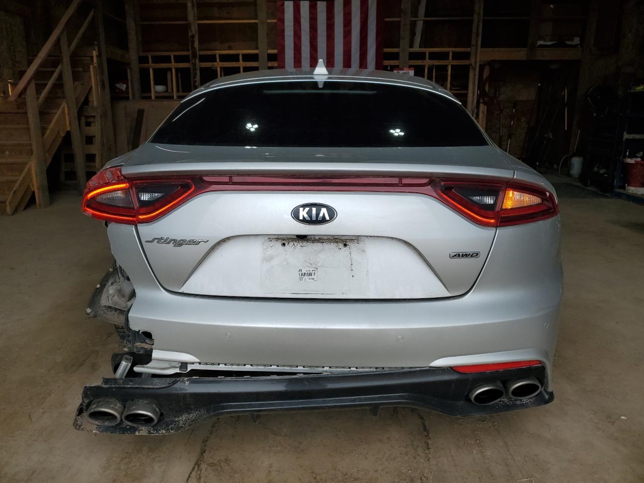 2018 Kia Stinger VIN: KNAE15LA6J6019751 Lot: 57494865