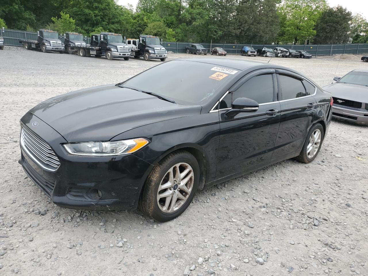 2016 Ford Fusion Se for Sale in Madisonville, TN - Burn - Interior