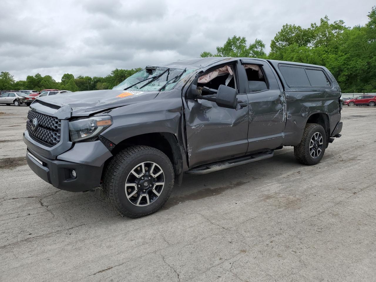 2020 Toyota Tundra Double Cab Sr للبيع في Ellwood City، PA - Rollover