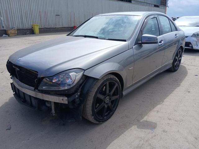 2012 MERCEDES BENZ C250 SPORT for sale at Copart PETERLEE