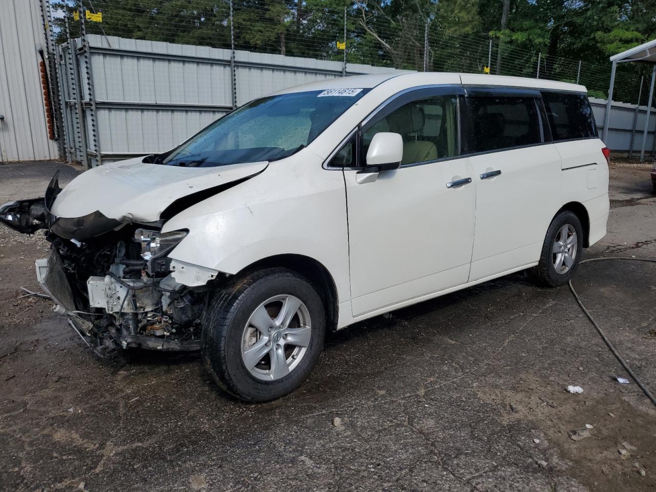 2013 Nissan Quest S на продаже в Austell, GA - Front End