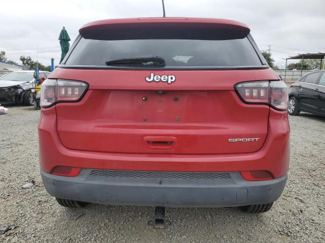  JEEP COMPASS 2017 Czerwony