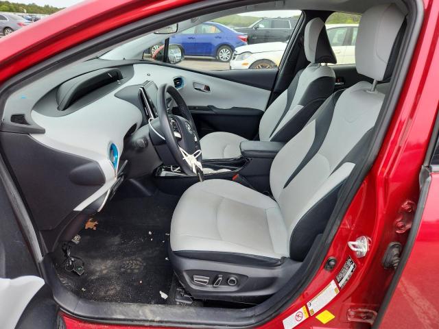  TOYOTA PRIUS 2017 Czerwony
