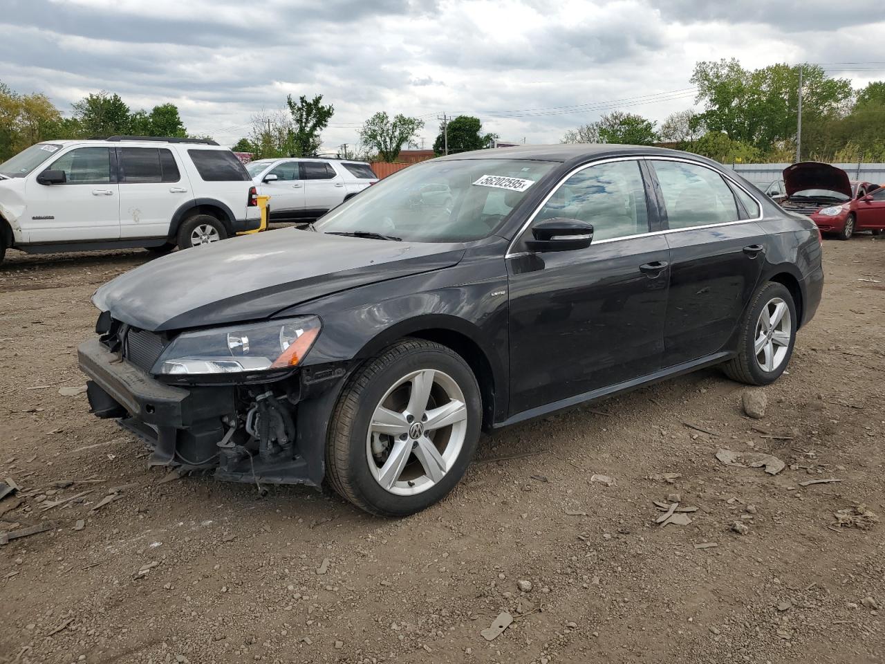 2015 Volkswagen Passat S იყიდება Chicago Heights-ში, IL - Front End