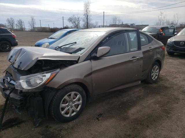 2013 HYUNDAI ACCENT GLS for sale at Copart QC - MONTREAL