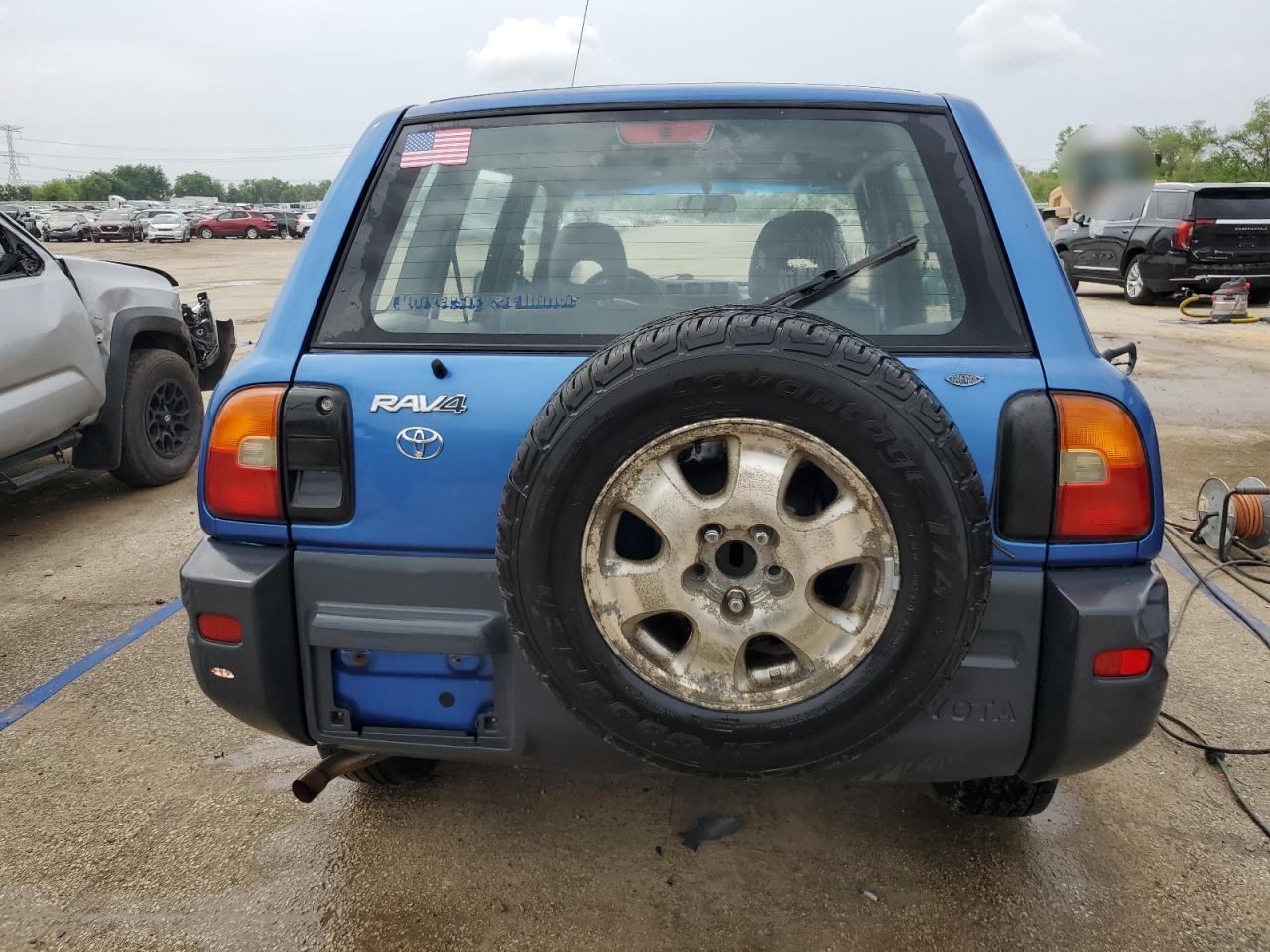 1997 Toyota Rav4 VIN: JT3HP10V8V7059462 Lot: 58420365