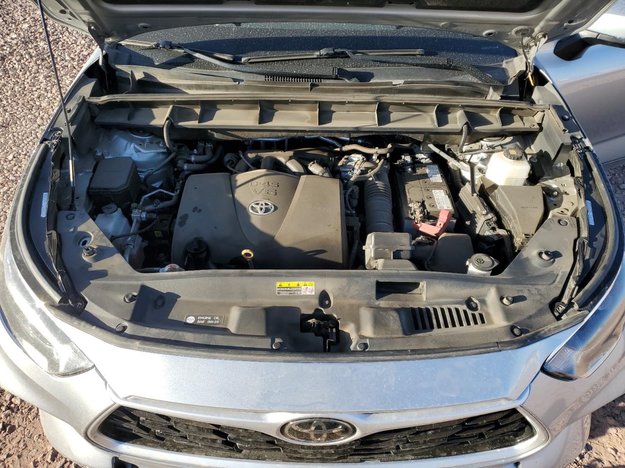 2021 Toyota Highlander L VIN: 5TDZZRAH3MS074974 Lot: 57108895