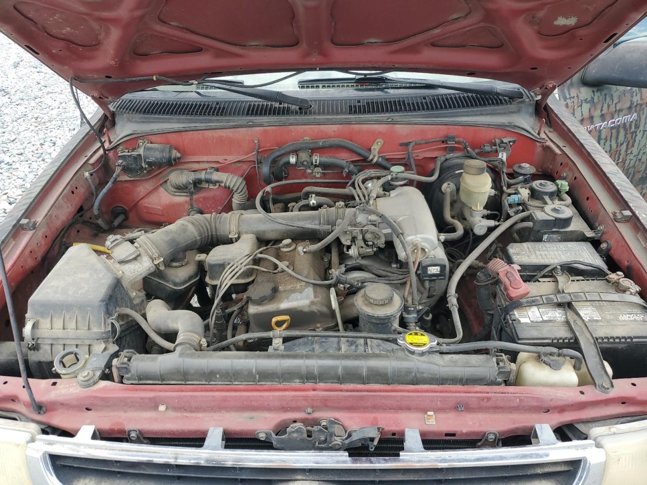 2000 Toyota Tacoma VIN: 4TANL42N0YZ587557 Lot: 55143035