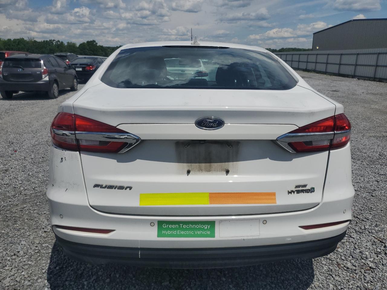 2019 Ford Fusion Se VIN: 3FA6P0LU8KR124787 Lot: 54028505