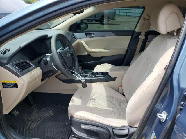Sedans HYUNDAI SONATA 2016 Blue