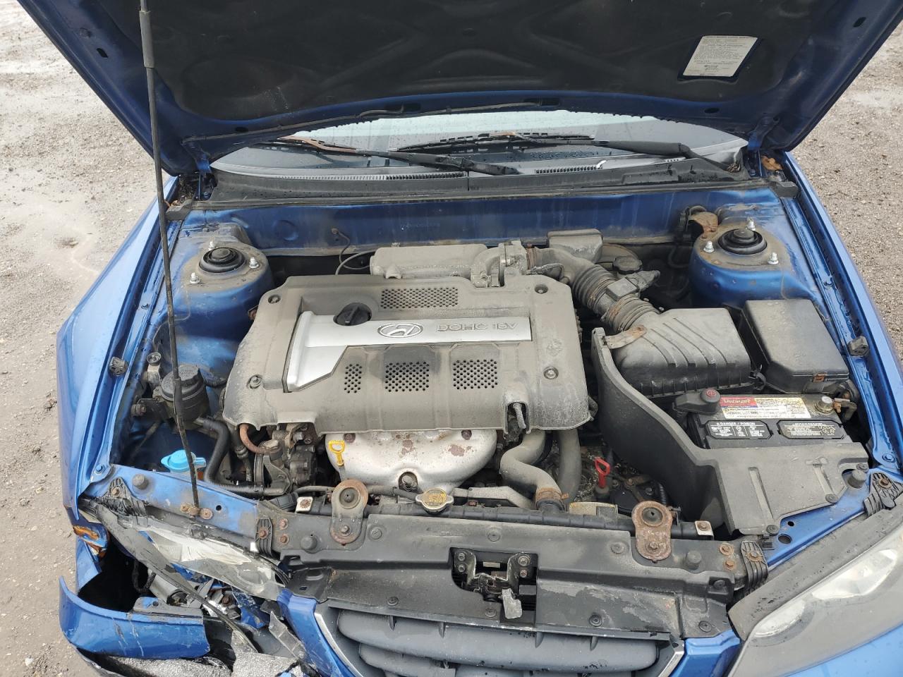 2005 Hyundai Elantra Gls VIN: KMHDN46DX5U030896 Lot: 55809135
