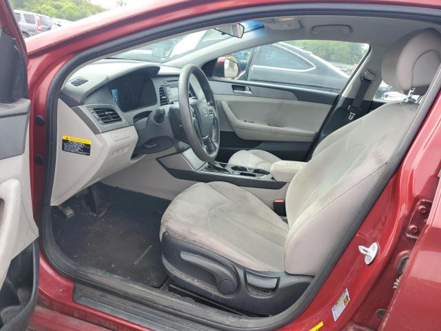 Sedans HYUNDAI SONATA 2015 Maroon