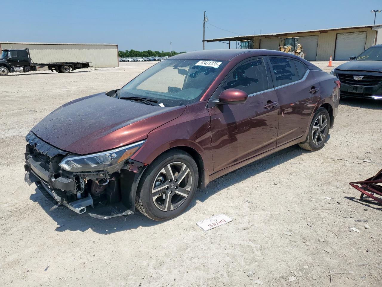 2025 Nissan Sentra Sv იყიდება Temple-ში, TX - Front End
