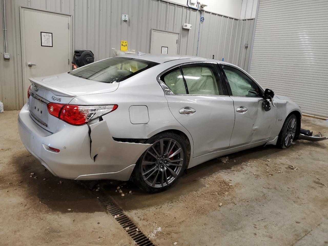 2017 Infiniti Q50 Red Sport 400 VIN: JN1FV7ARXHM871562 Lot: 56331735