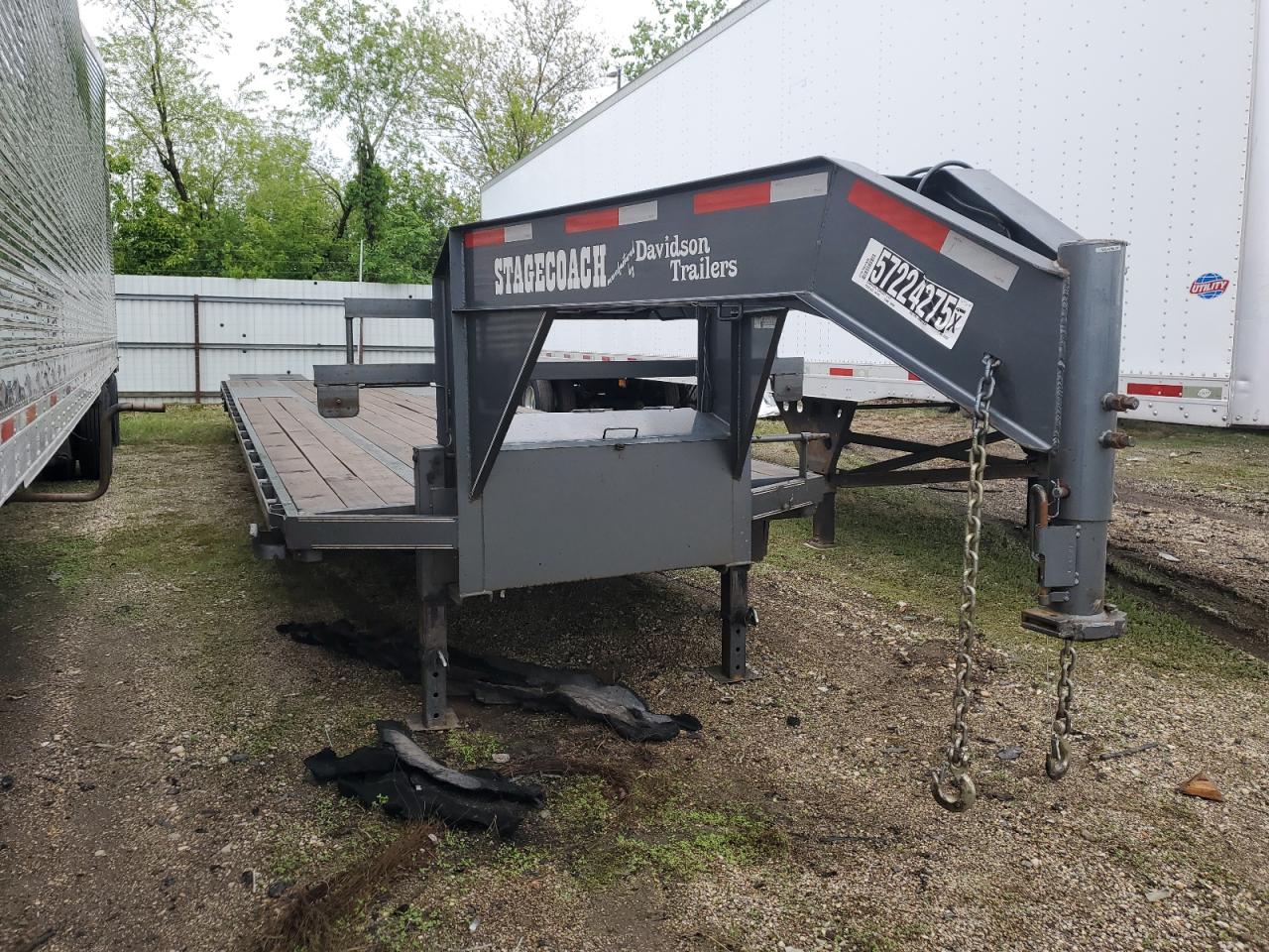 2024 Davidson 35+5Gnta10 Equipment Trailer იყიდება Elgin-ში, IL - Minor Dent/Scratches