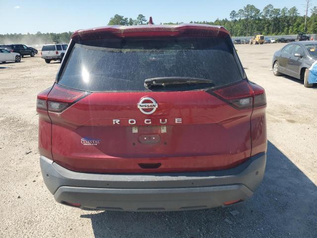  NISSAN ROGUE 2021 Czerwony
