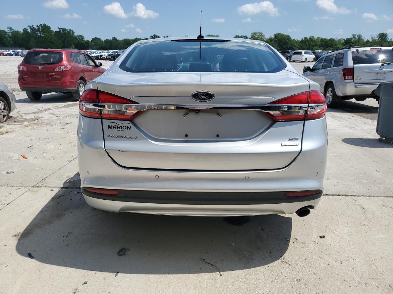 2017 Ford Fusion Se VIN: 3FA6P0HD9HR263621 Lot: 56650555