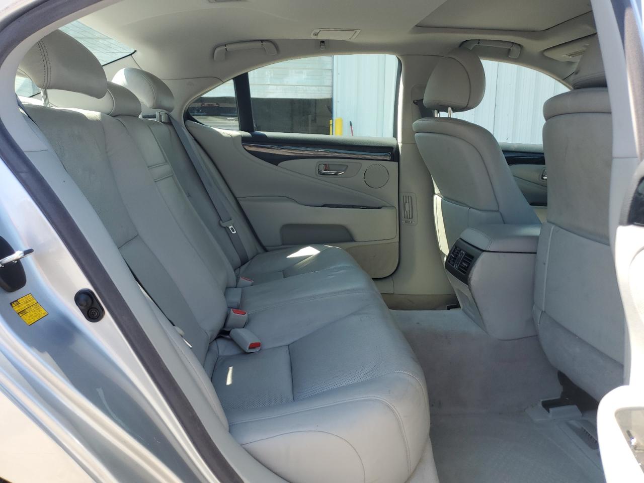 2012 Lexus Ls 460 VIN: JTHBL5EF1C5109051 Lot: 55773065