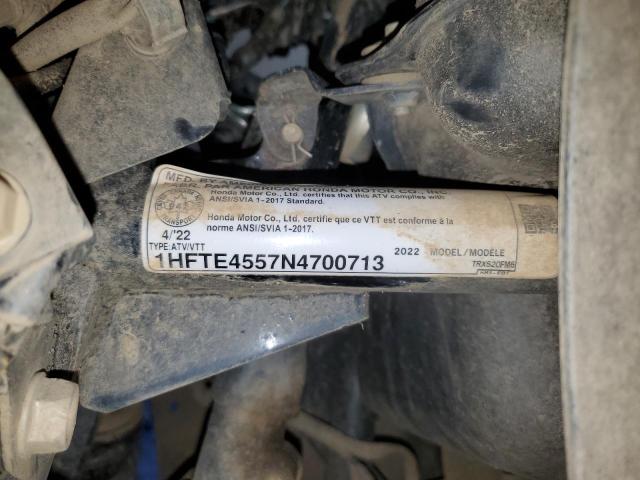 2022 HONDA TRX520 FM