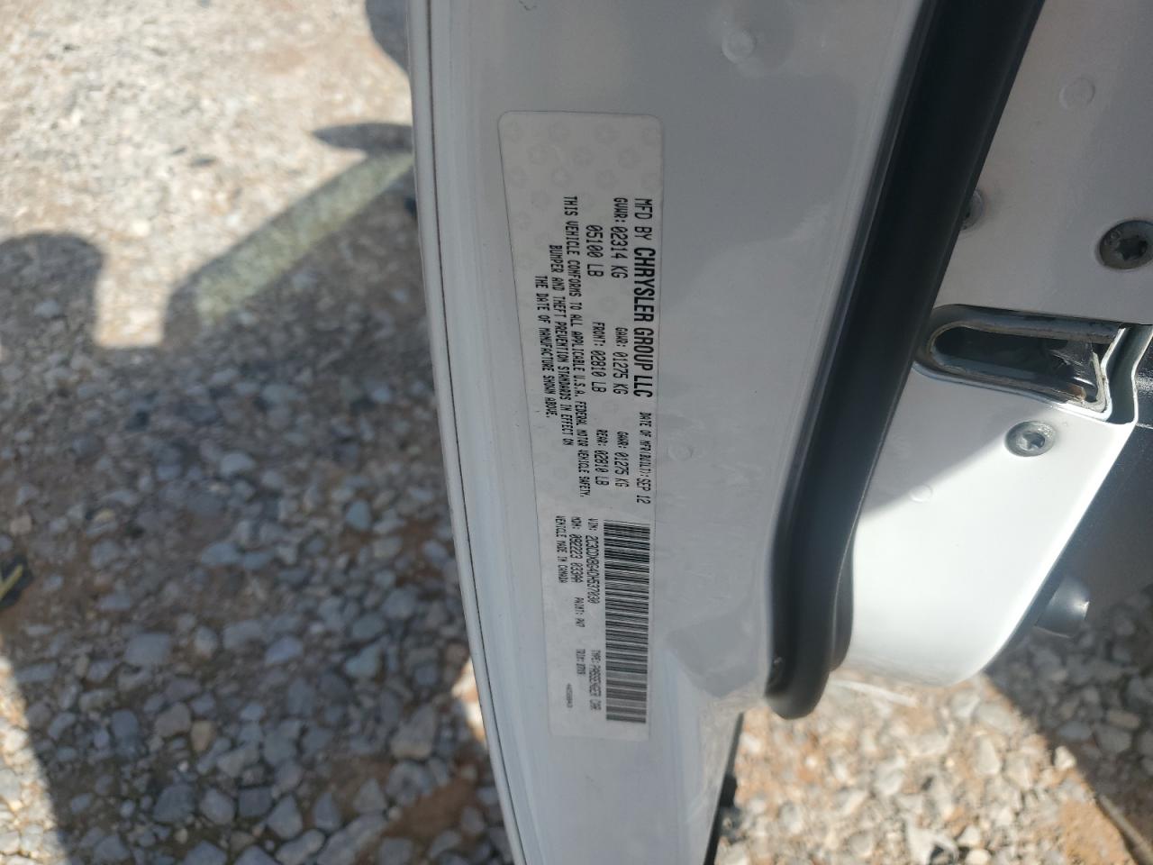 2013 Dodge Charger Se VIN: 2C3CDXBG4DH537030 Lot: 55504905