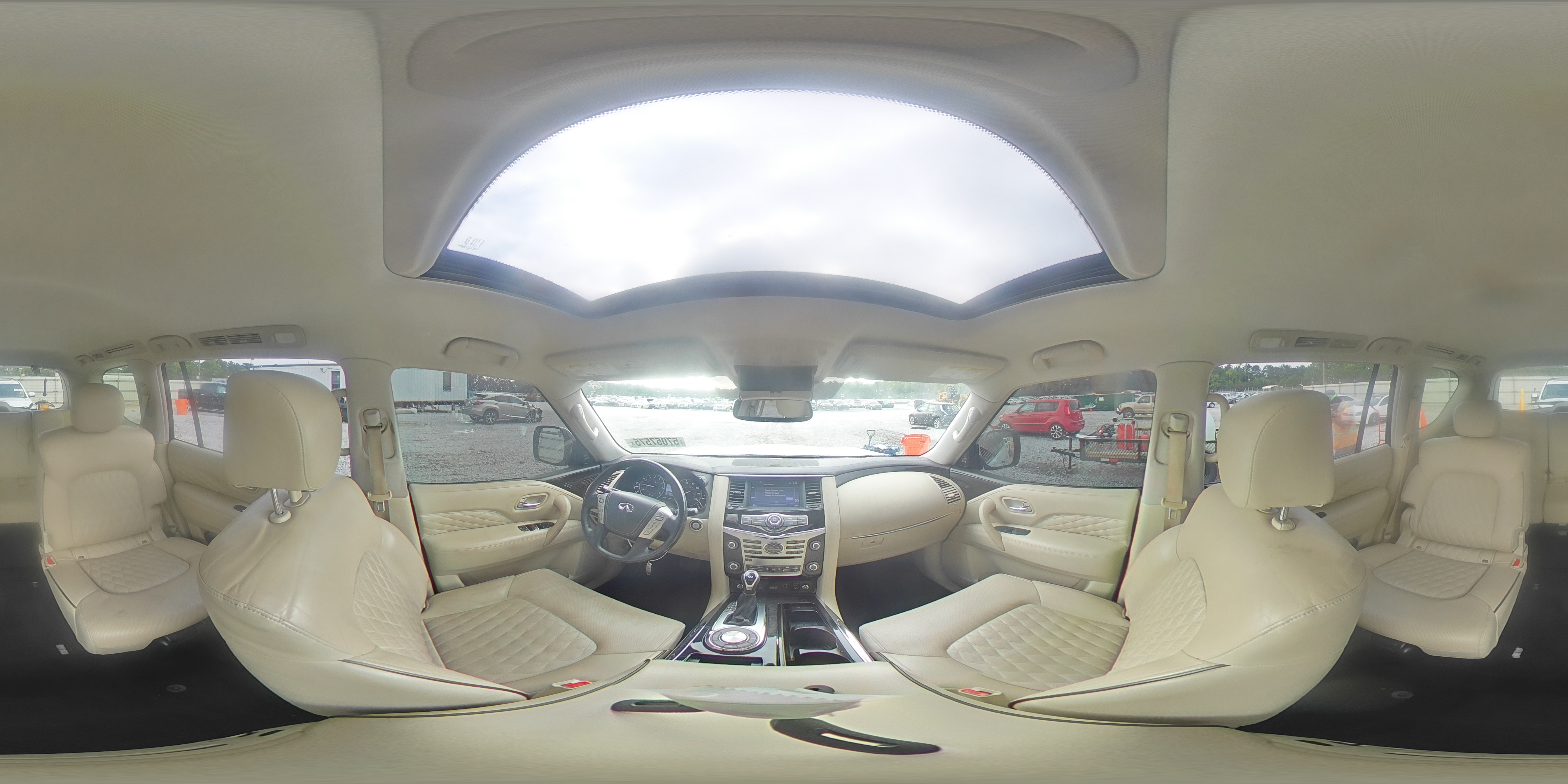 2019 Infiniti Qx80 Luxe VIN: JN8AZ2NF8K9686665 Lot: 57057575