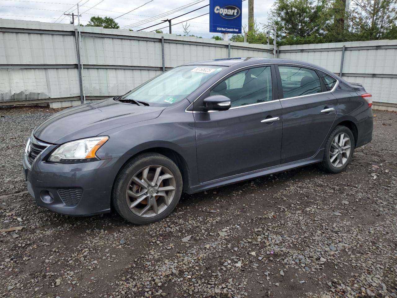 2015 Nissan Sentra S en Venta en Hillsborough, NJ - Front End