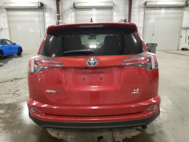  TOYOTA RAV4 2017 Красный