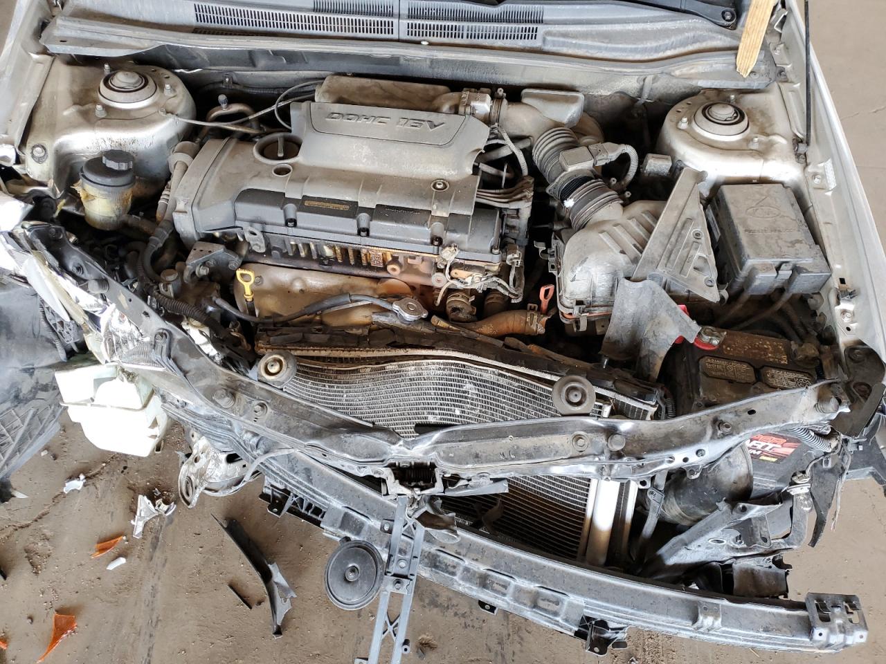 2008 Kia Spectra Ex VIN: KNAFE122785554017 Lot: 56923765