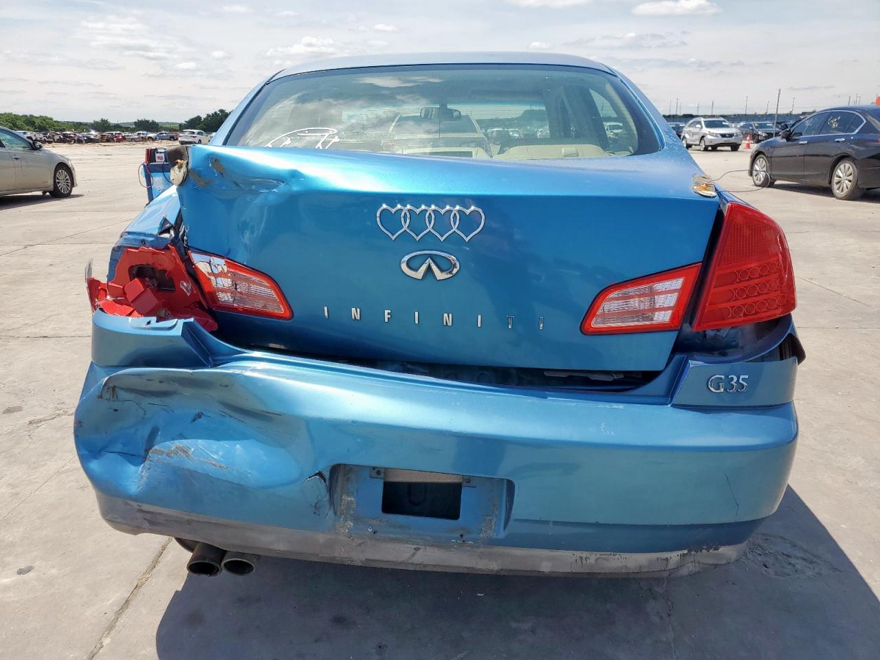 2003 Infiniti G35 VIN: JNKCV51E03M304687 Lot: 58992855