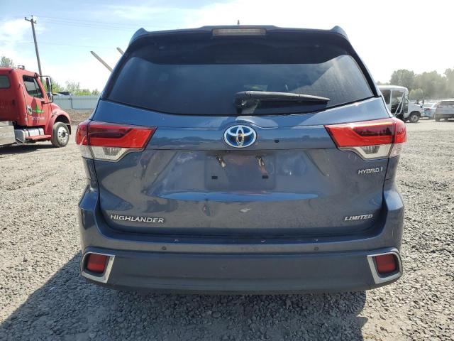  TOYOTA HIGHLANDER 2018 Синий