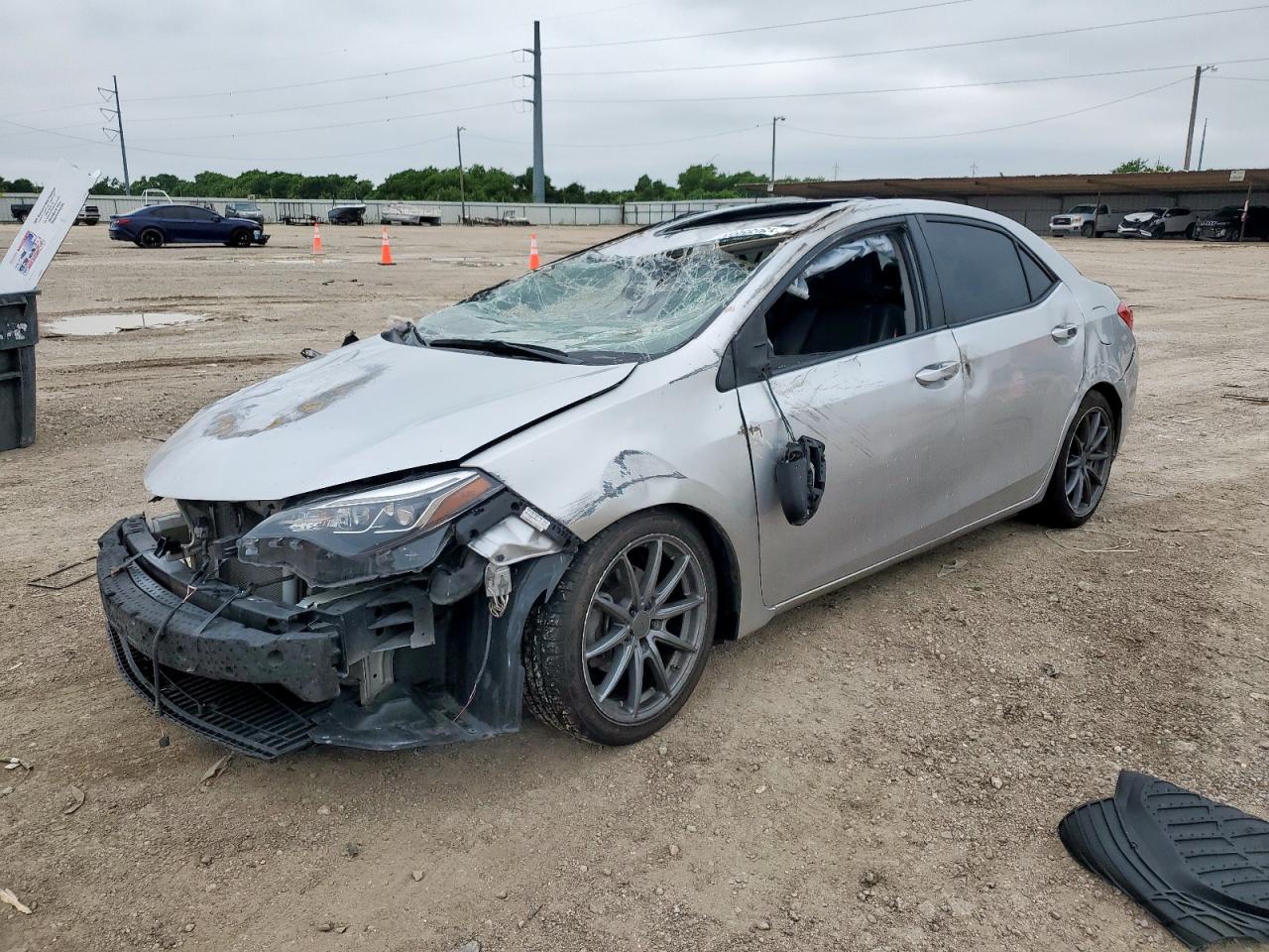 2017 Toyota Corolla L 1.8L იყიდება Temple-ში, TX - All Over