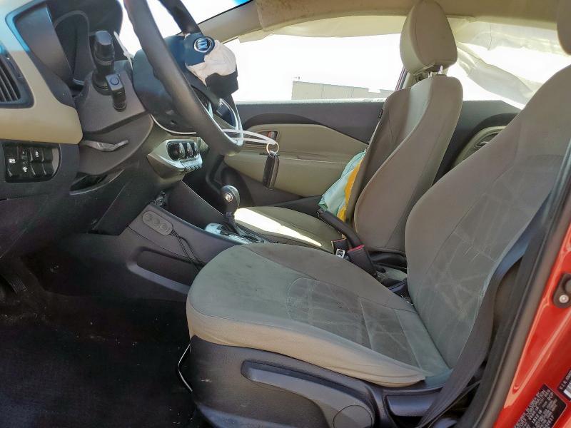  KIA RIO 2015 Czerwony