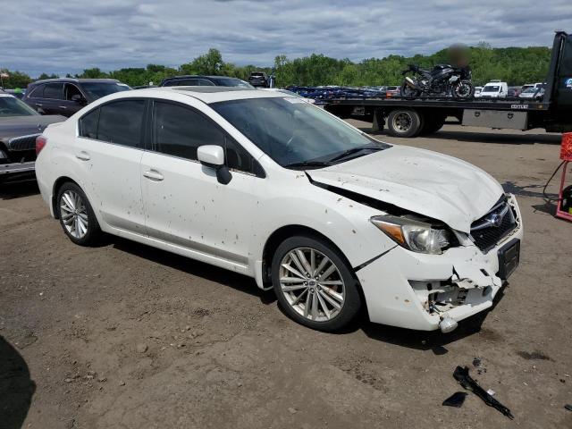 Sedans SUBARU IMPREZA 2016 Biały