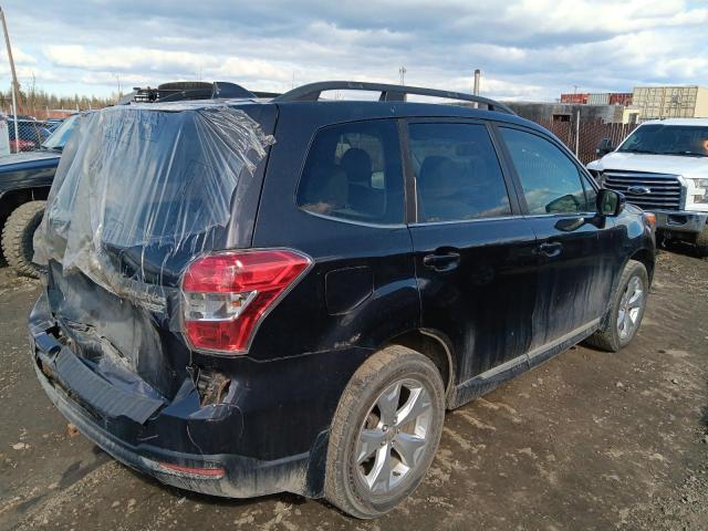  SUBARU FORESTER 2016 Черный