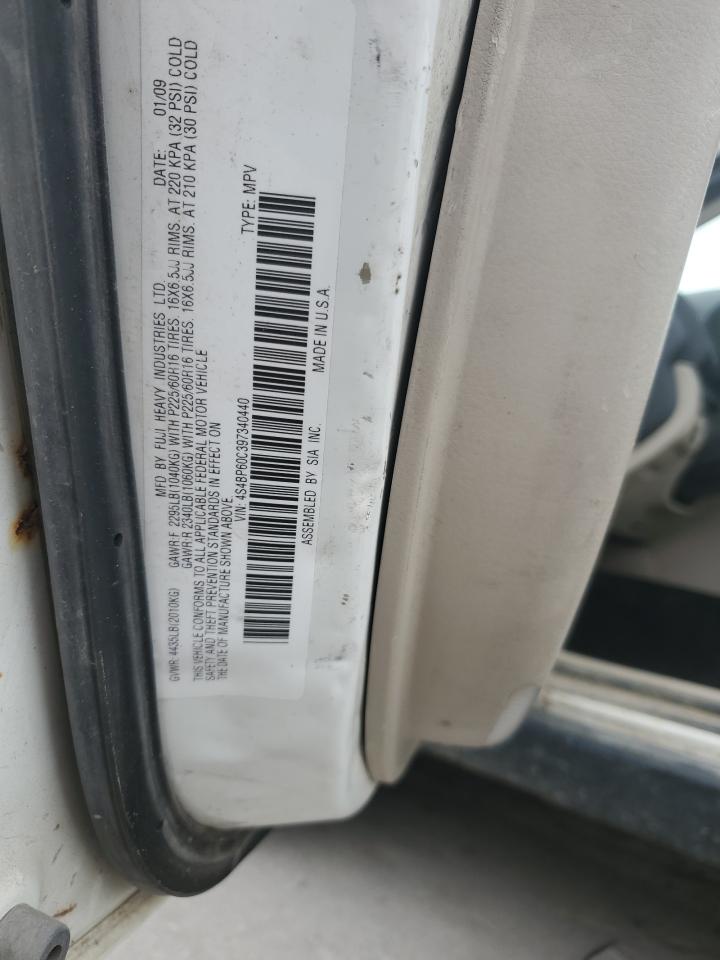 2009 Subaru Outback VIN: 4S4BP60C397340440 Lot: 57493875