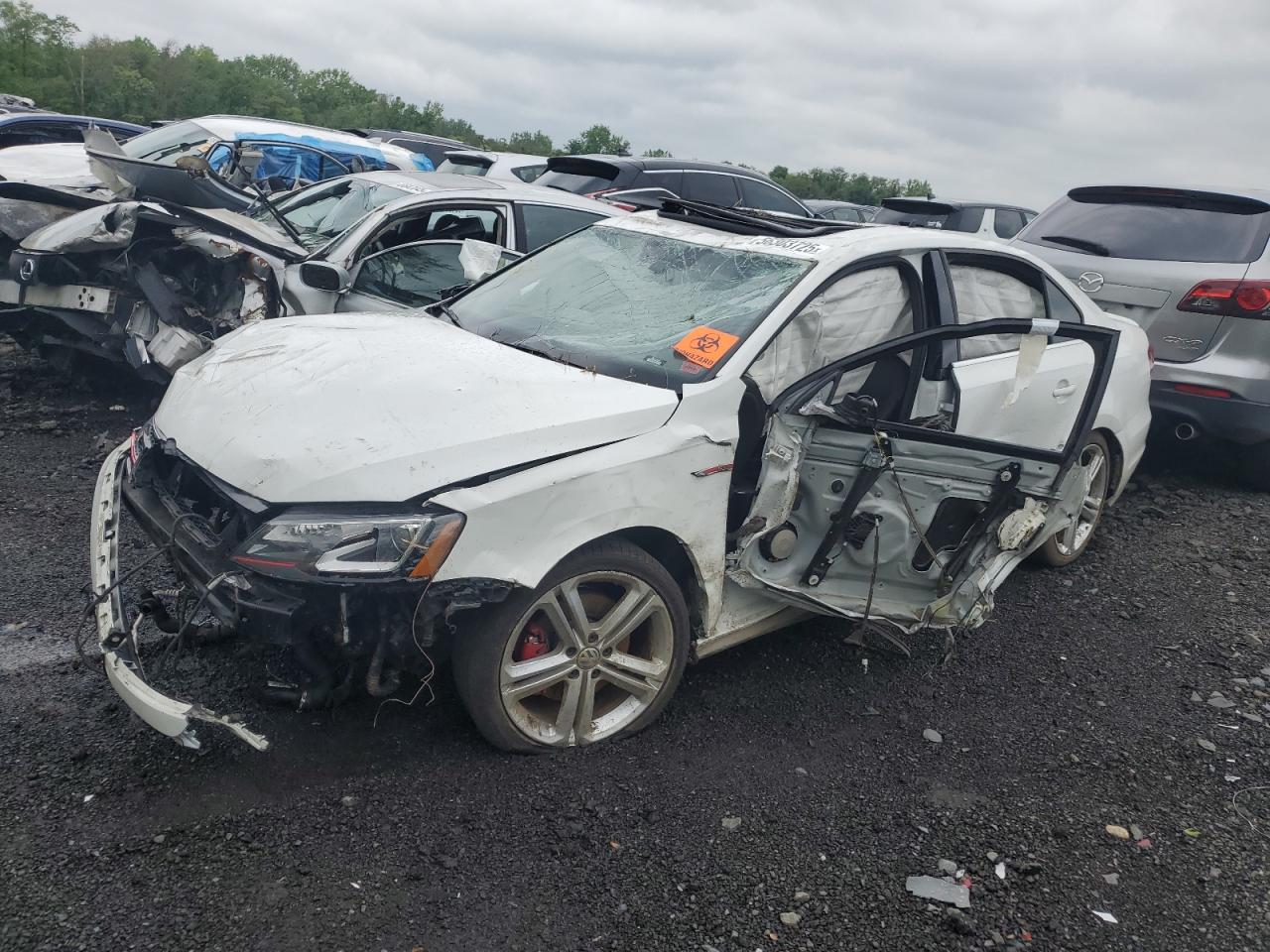 2016 Volkswagen Jetta Gli en Venta en New Britain, CT - Biohazard/Chemical