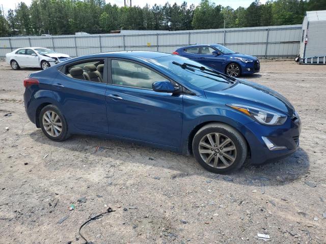  HYUNDAI ELANTRA 2016 Granatowy