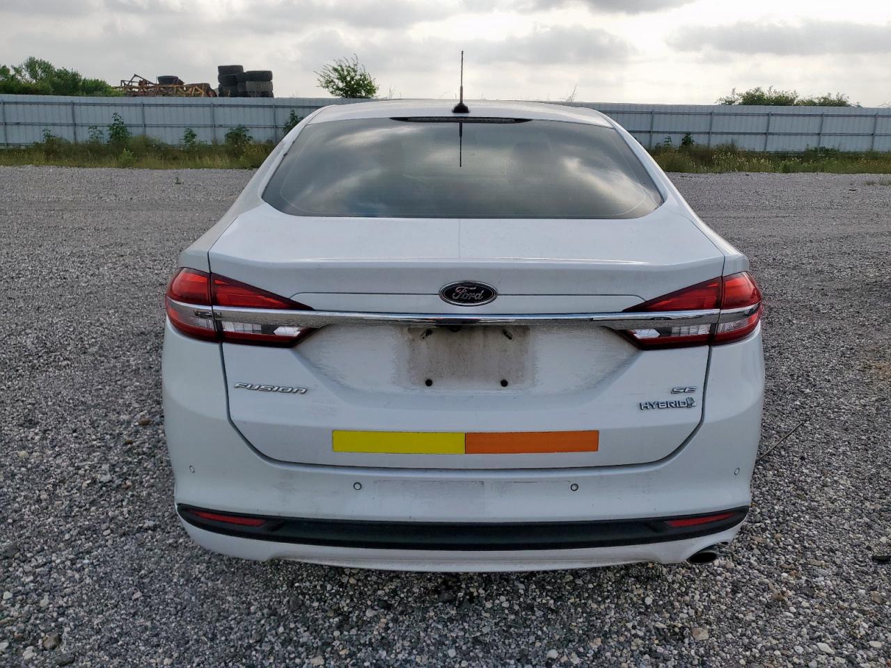 2018 Ford Fusion Se Hybrid VIN: 3FA6P0LU7JR171677 Lot: 54038065