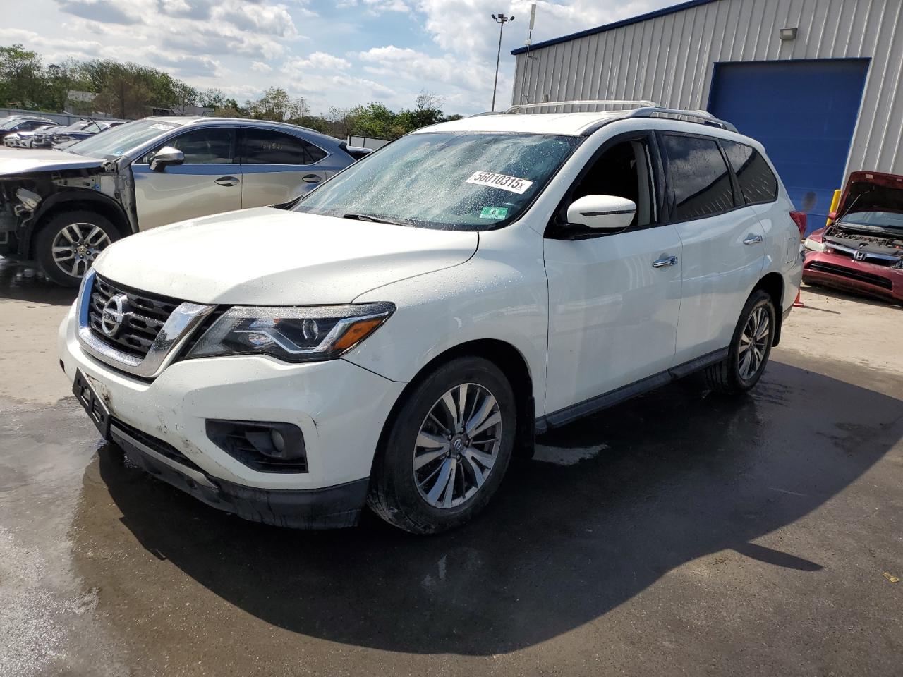 2018 Nissan Pathfinder S за продажба в Glassboro, NJ - Front End