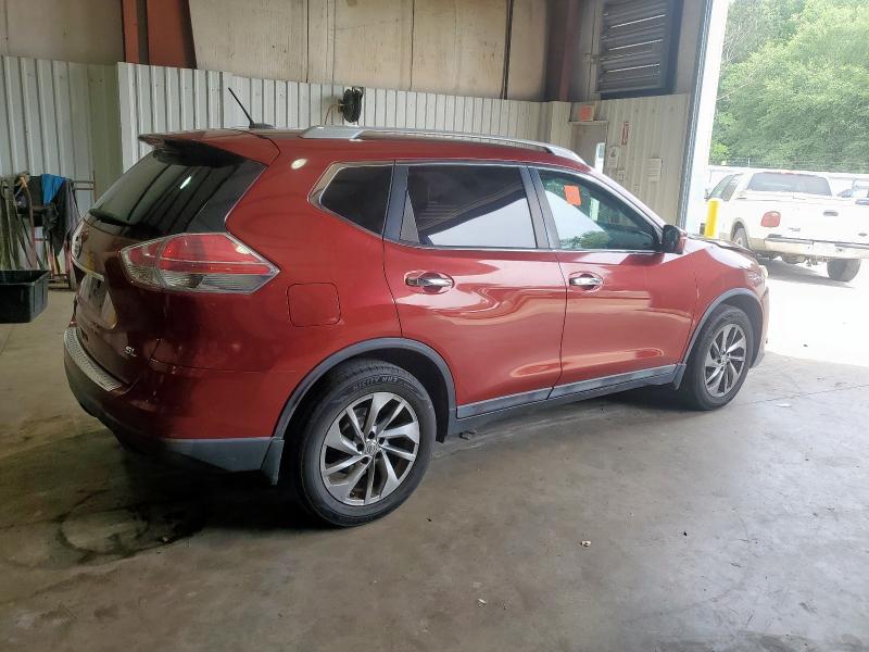  NISSAN ROGUE 2015 Czerwony