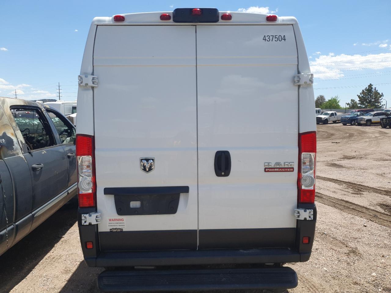 2022 Ram Promaster 2500 2500 High VIN: 3C6LRVDG3NE116578 Lot: 56675435
