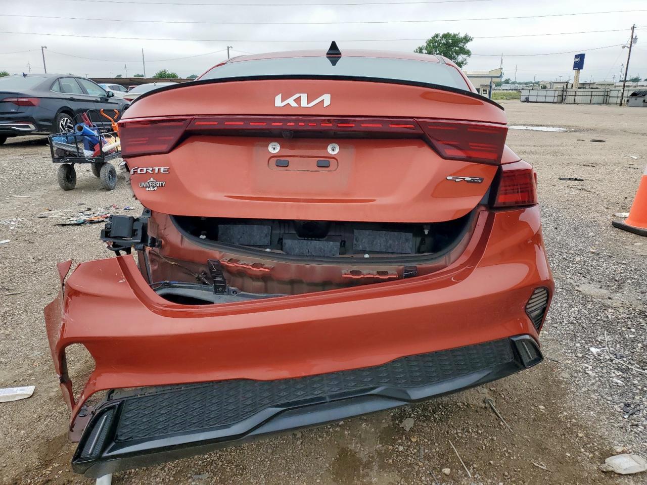2022 Kia Forte Gt Line VIN: 3KPF54AD6NE425306 Lot: 58812055