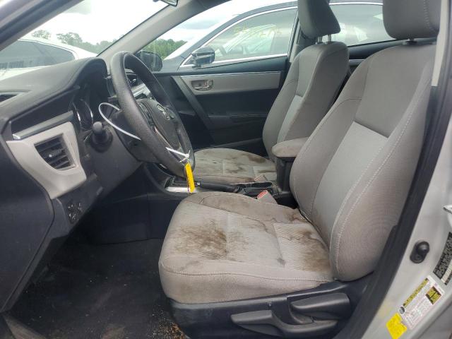  TOYOTA COROLLA 2016 Серебристый