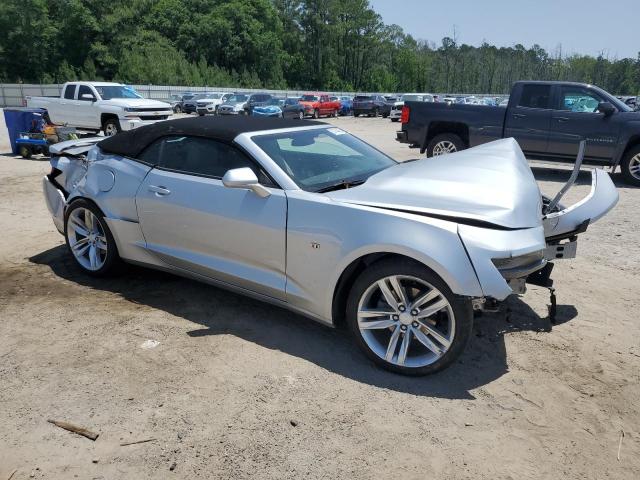 Кабріолети CHEVROLET CAMARO 2016 Сріблястий