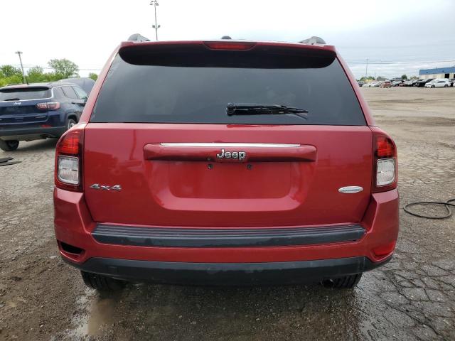  JEEP COMPASS 2017 Czerwony